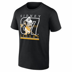 Sidney Crosby Pittsburgh Penguins Player Show T-Shirt - Black T-shirts