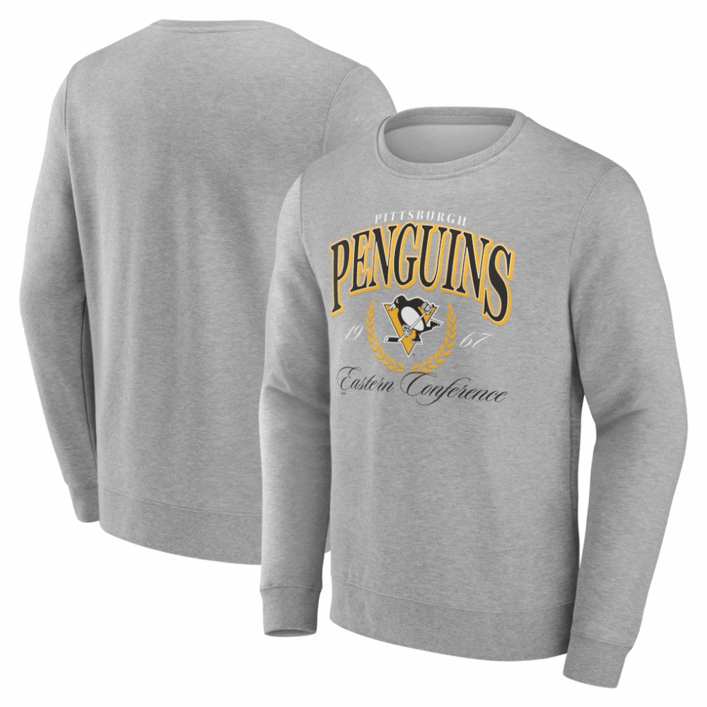 Pittsburgh Penguins Reign Supreme Pullover Sweatshirt - Gray Sweatshirts