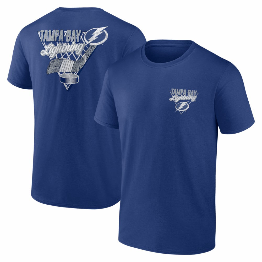 Tampa Bay Lightning Net Slap T-Shirt - Blue T-shirts