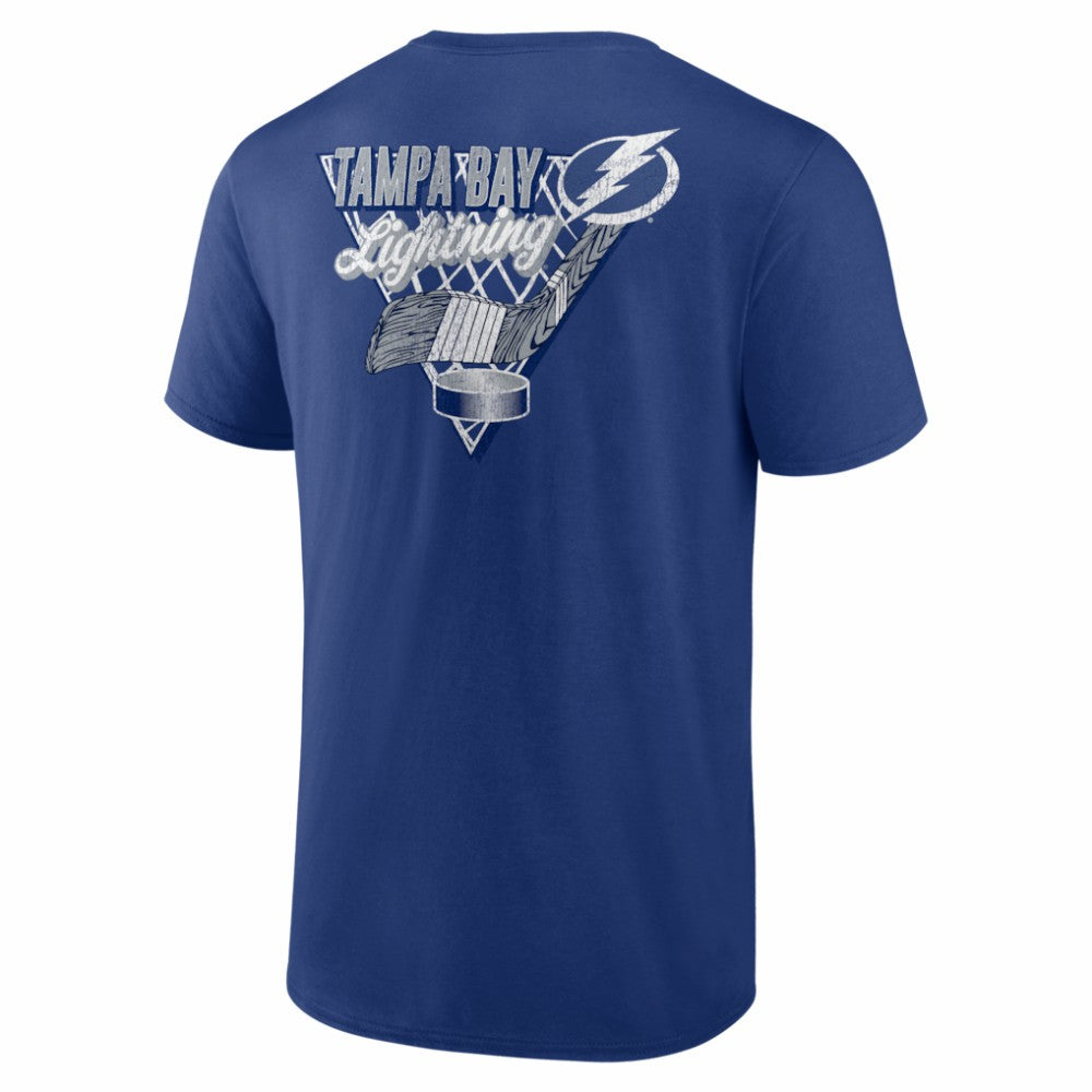 Tampa Bay Lightning Net Slap T-Shirt - Blue T-shirts