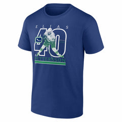 Elias Pettersson Vancouver Canucks Player Show T-Shirt - Blue T-shirts