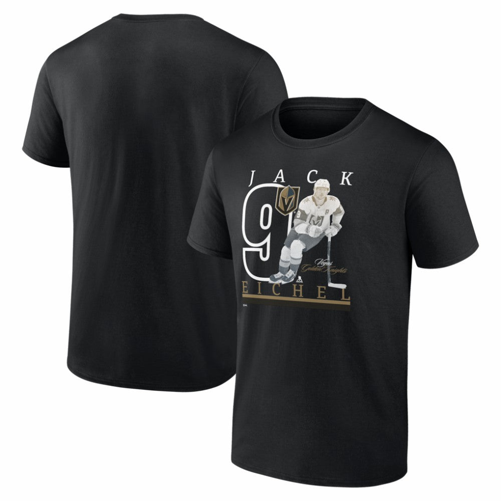 Jack Eichel Vegas Golden Knights Player Show T-Shirt - Black T-shirts