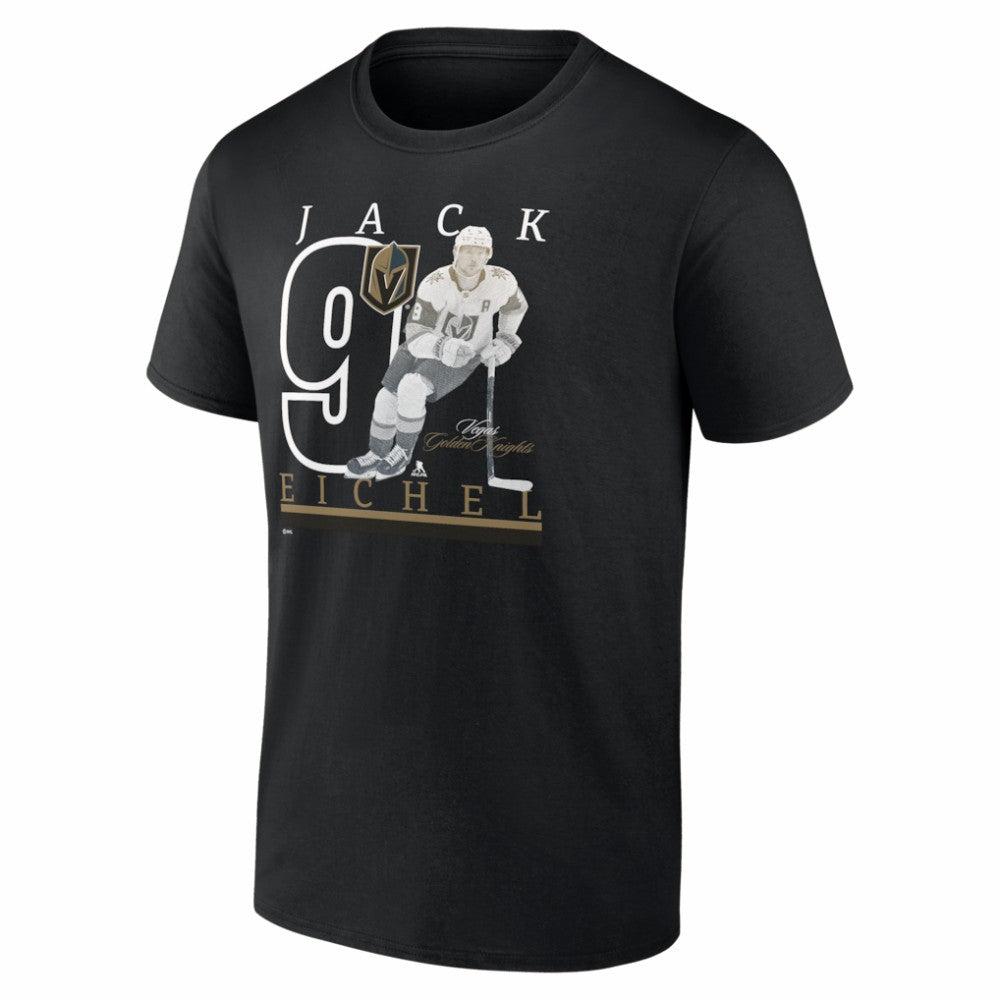 Jack Eichel Vegas Golden Knights Player Show T-Shirt - Black T-shirts
