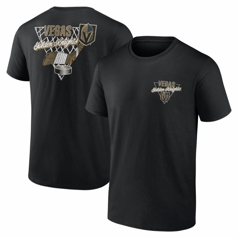 Vegas Golden Knights Net Slap T-Shirt - Black T-shirts