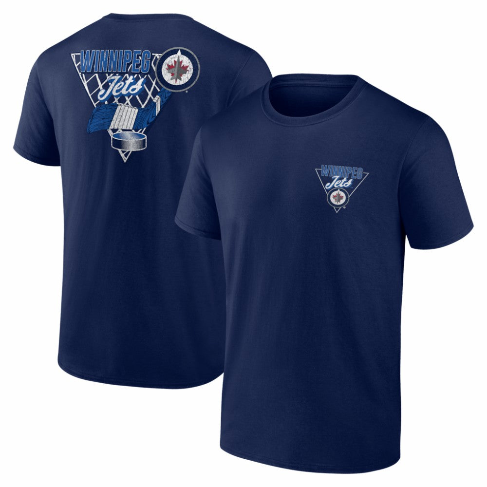 Winnipeg Jets Net Slap T-Shirt - Navy T-shirts