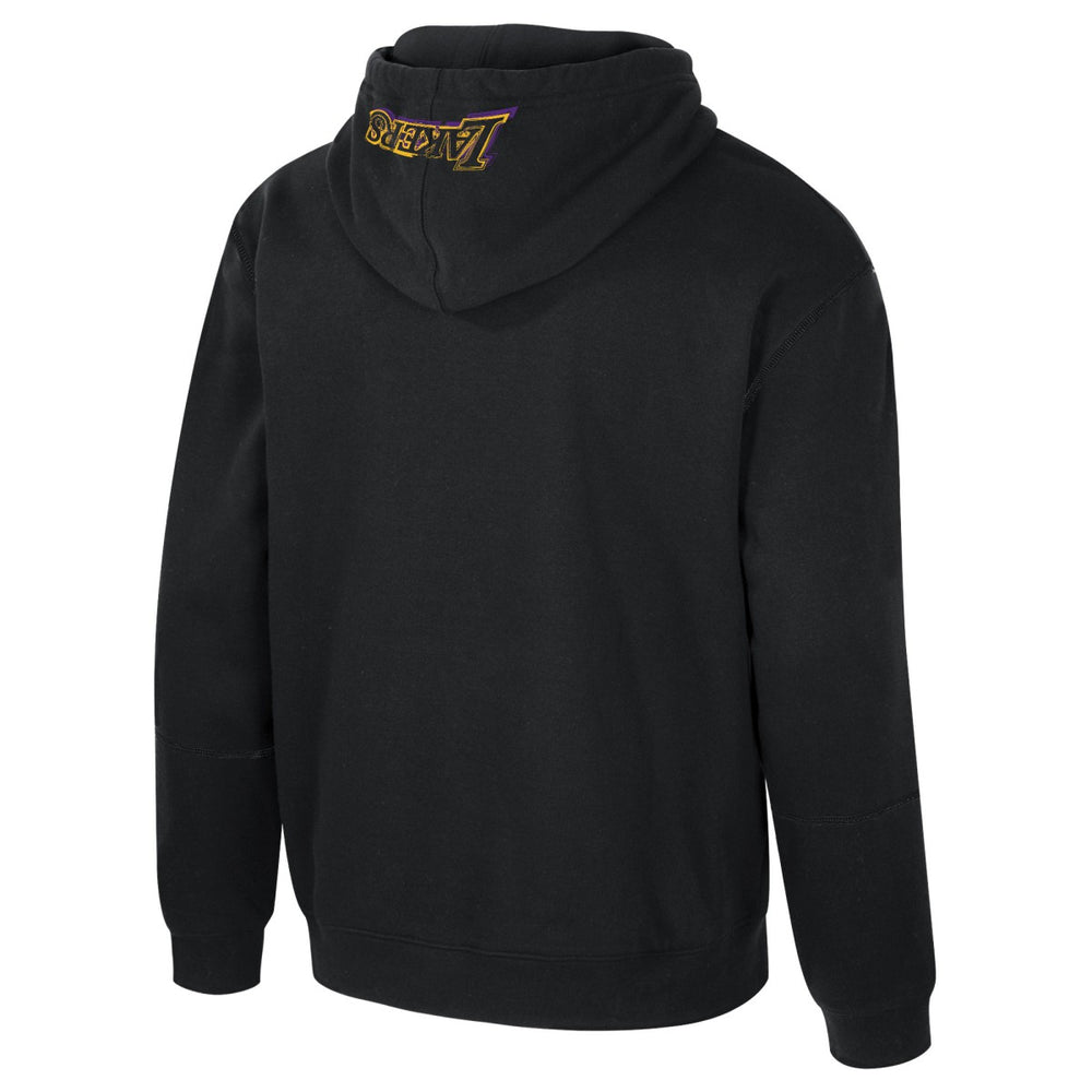 Los Angeles Lakers Stadium Essentials Unisex Elementized Pullover Hoodie - Black discount