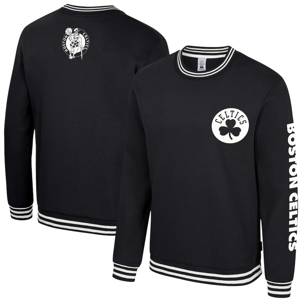 Boston Celtics Stadium Essentials Unisex Half-Time 2 Pullover Sweatshirt - Black outlet