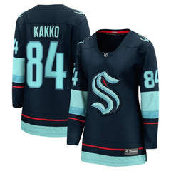 Kaapo Kakko Seattle Kraken Fanatics Women's Home Breakaway Player Jersey - Deep Sea Blue Jerseys