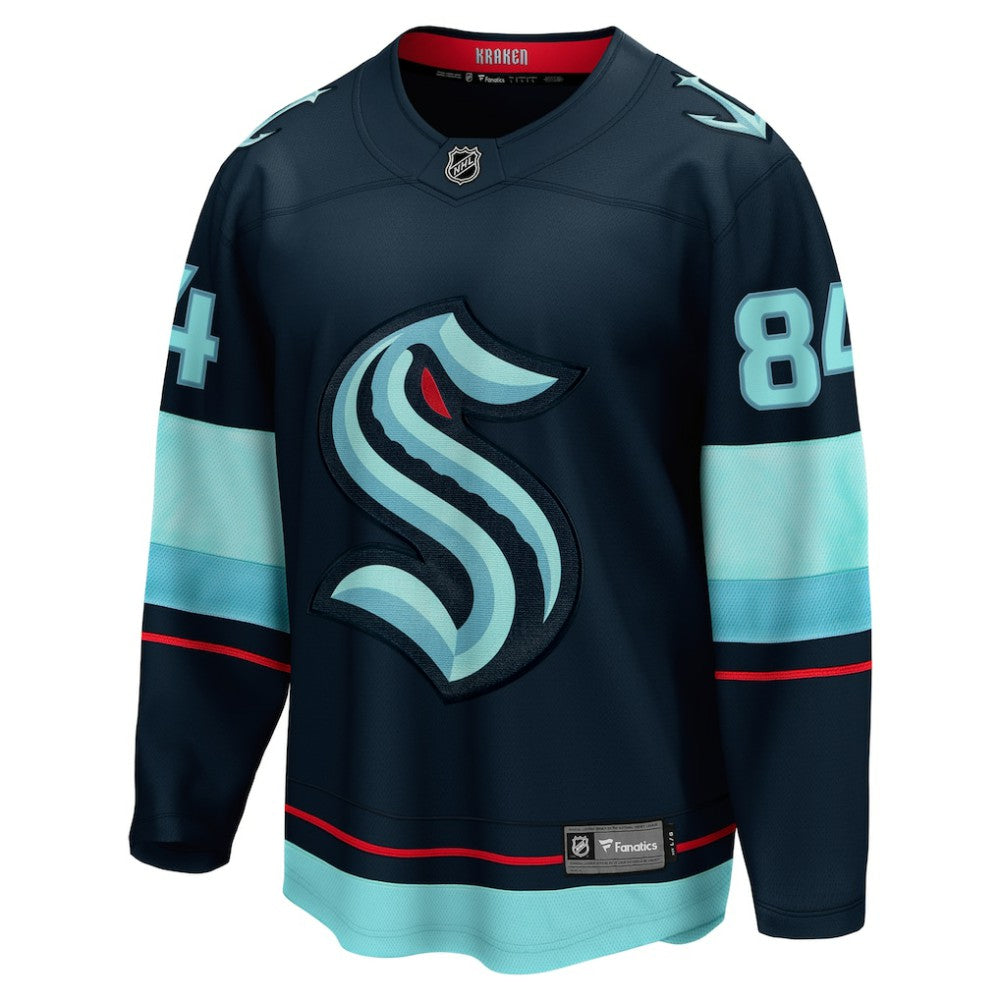 Kaapo Kakko Seattle Kraken Fanatics Home Breakaway Player Jersey - Deep Sea Blue Jerseys