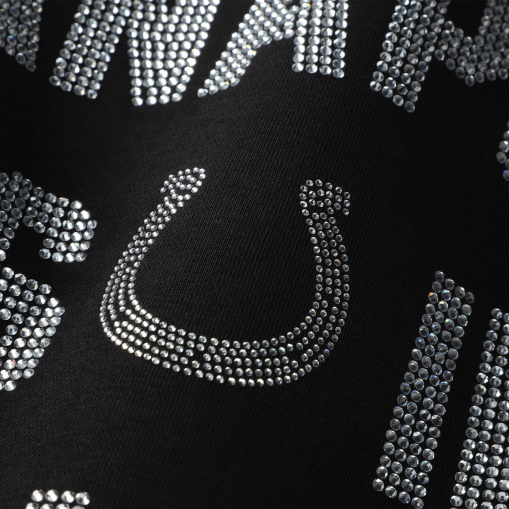 Indianapolis Colts Gameday Couture Women's Oversized Hype Era Rhinestone Text Sweatshirt - Black discount