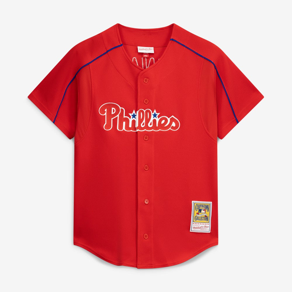 Ryan Howard Philadelphia Phillies Cooperstown Collection Batting Practice Jersey - Red