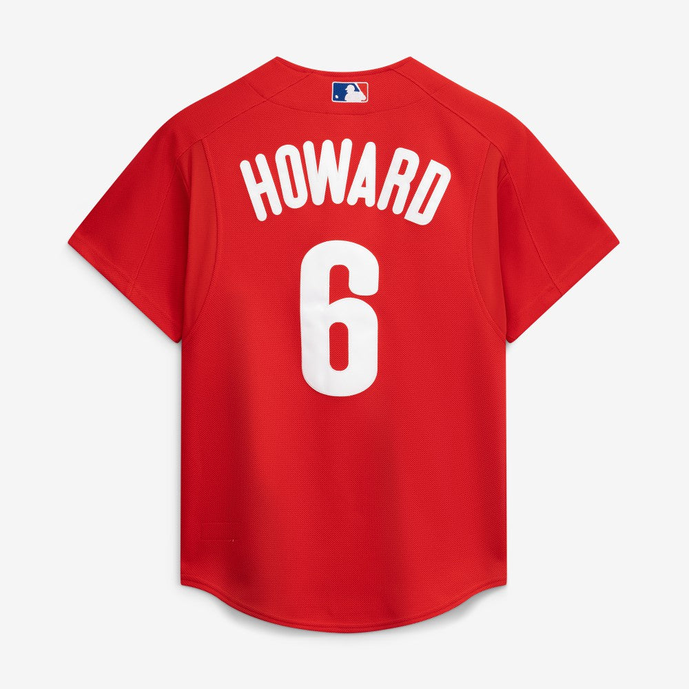 Ryan Howard Philadelphia Phillies Cooperstown Collection Batting Practice Jersey - Red