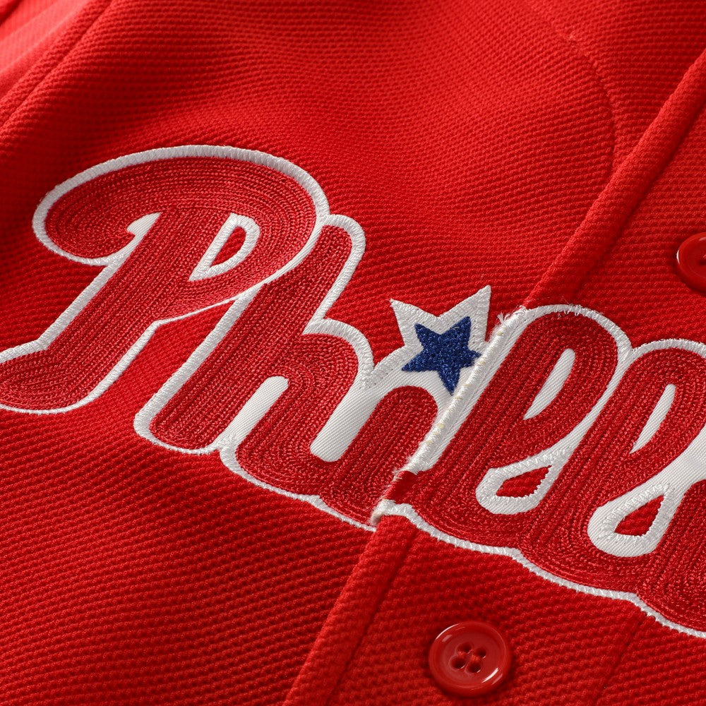 Ryan Howard Philadelphia Phillies Cooperstown Collection Batting Practice Jersey - Red