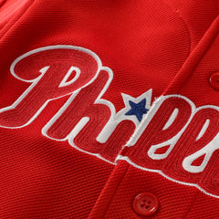 Ryan Howard Philadelphia Phillies Cooperstown Collection Batting Practice Jersey - Red