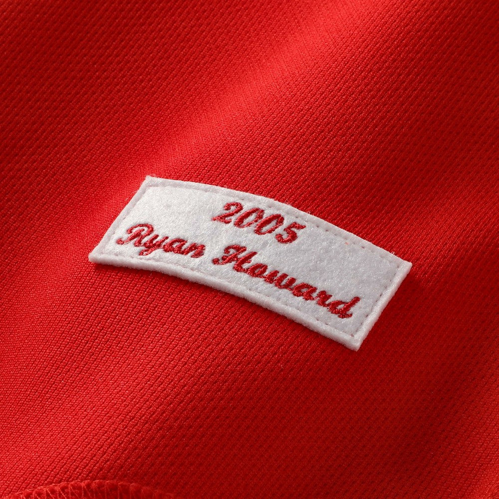 Ryan Howard Philadelphia Phillies Cooperstown Collection Batting Practice Jersey - Red
