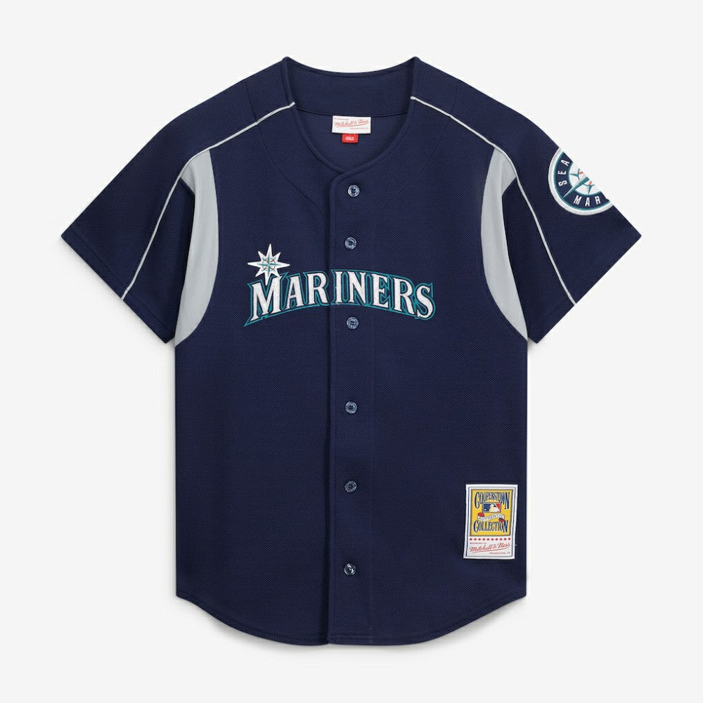 Felix Hernandez Seattle Mariners Cooperstown Collection Batting Practice Jersey - Navy