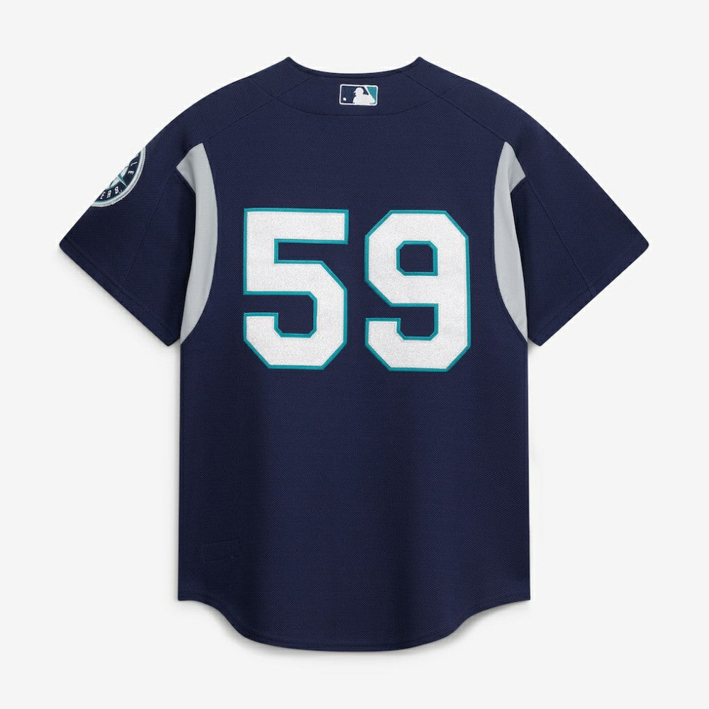 Felix Hernandez Seattle Mariners Cooperstown Collection Batting Practice Jersey - Navy