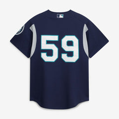 Felix Hernandez Seattle Mariners Cooperstown Collection Batting Practice Jersey - Navy