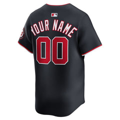 Washington Nationals Alternate Limited Custom Jersey Navy