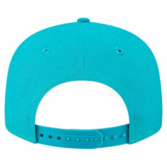 Miami Dolphins New Era Youth Main Script 9FIFTY Snapback Hat - Aqua on sale
