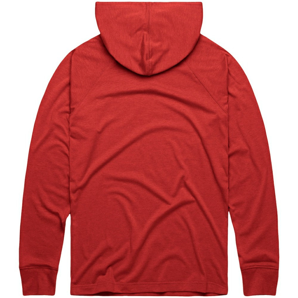 Philadelphia Phillies Homage Lightweight Raglan Tri-Blend Pullover Hoodie Red