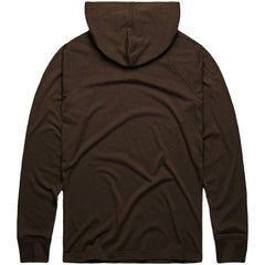San Diego Padres Homage Lightweight Raglan Tri-Blend Pullover Hoodie Brown