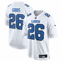 Jahmyr Gibbs Detroit Lions Tundra Fashion Game Jersey - White for sale