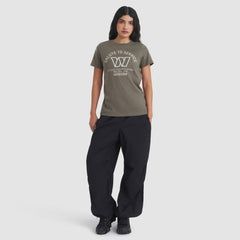 Washington Commanders Women's 2025 Salute to Service Sideline T-Shirt - Olive outlet