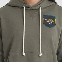 Jacksonville Jaguars Women's 2025 Salute to Service Sideline Standard Issue Dri-FIT Hoodie - Olive outlet