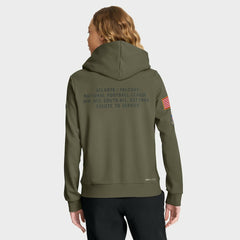 Atlanta Falcons Women's 2025 Salute to Service Sideline Standard Issue Dri-FIT Hoodie - Olive for sale