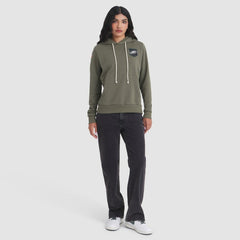 Philadelphia Eagles Women's 2025 Salute to Service Sideline Standard Issue Dri-FIT Hoodie - Olive for sale