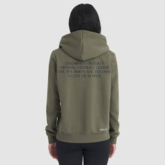 Cincinnati Bengals Women's 2025 Salute to Service Sideline Standard Issue Dri-FIT Hoodie - Olive on sale