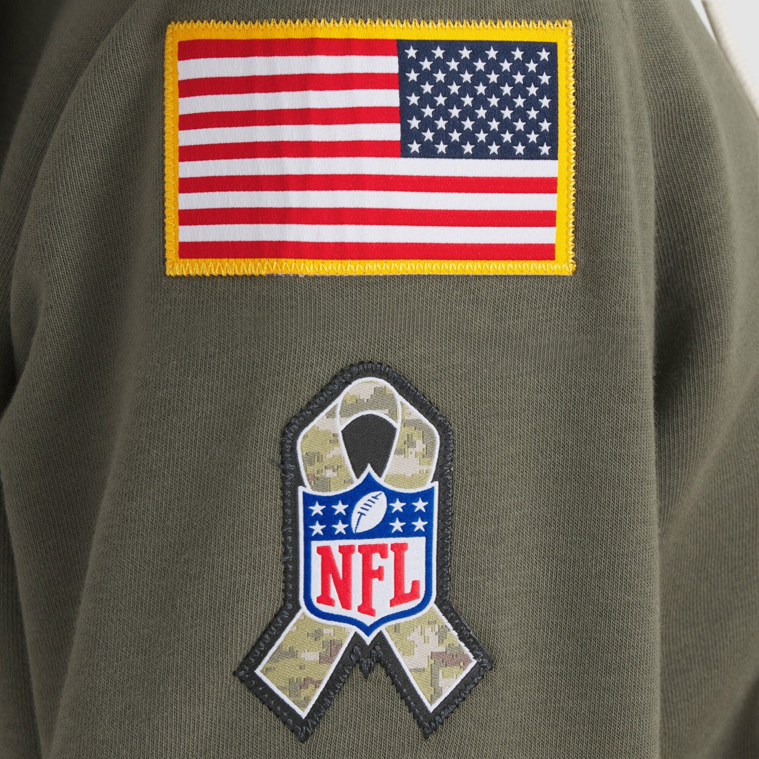 Green Bay Packers Women's 2025 Salute to Service Sideline Standard Issue Dri-FIT Hoodie - Olive discount