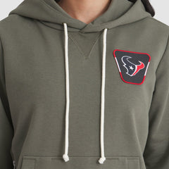 Houston Texans Women's 2025 Salute to Service Sideline Standard Issue Dri-FIT Hoodie - Olive online