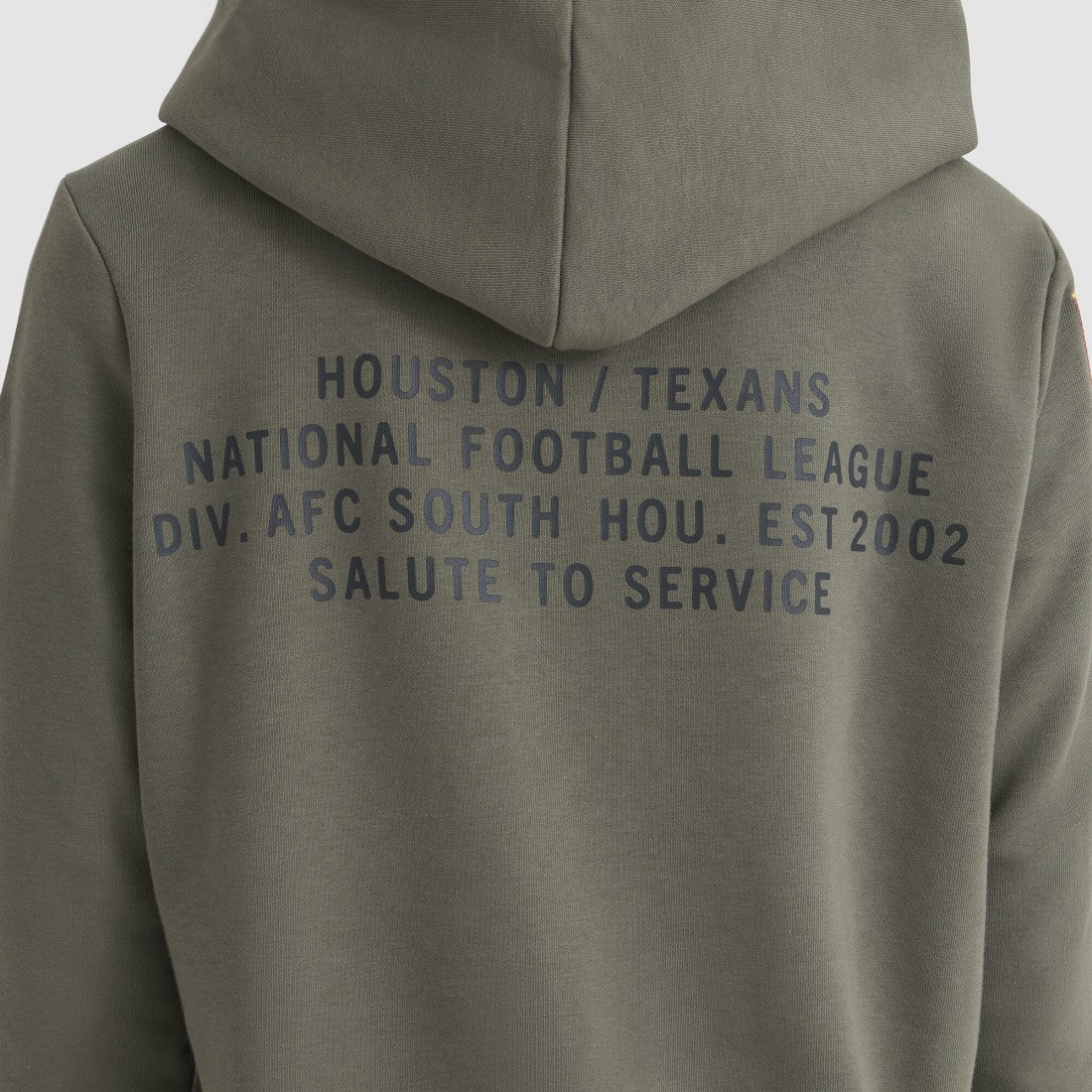 Houston Texans Women's 2025 Salute to Service Sideline Standard Issue Dri-FIT Hoodie - Olive online