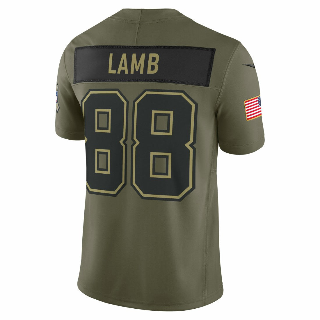 CeeDee Lamb Dallas Cowboys 2025 Salute to Service Limited Jersey - Olive for sale