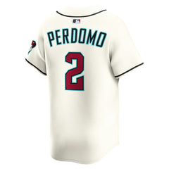 Geraldo Perdomo Arizona Diamondbacks Home Limited Player Jersey Cream