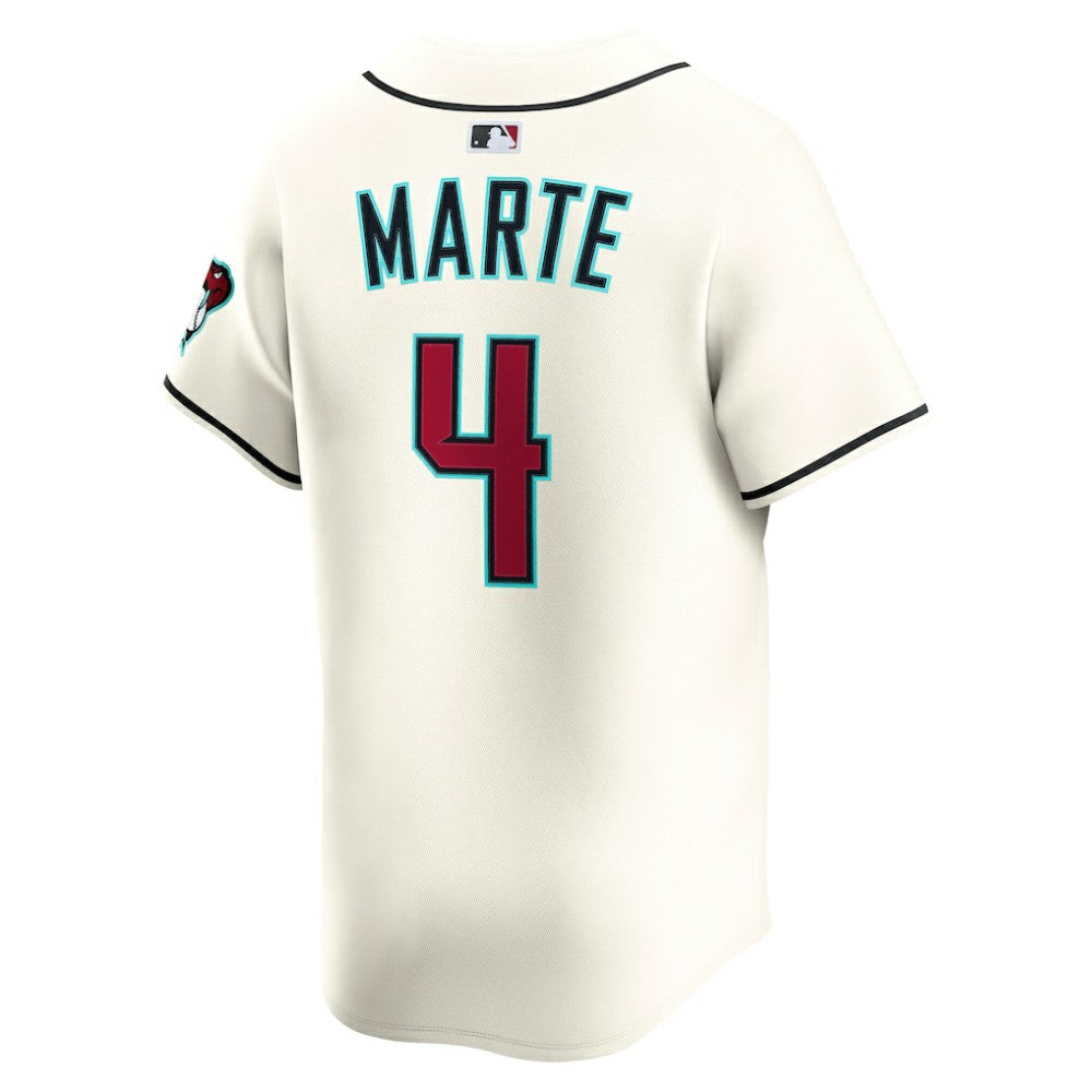 Ketel Marte Arizona Diamondbacks Home Limited Player Jersey Cream