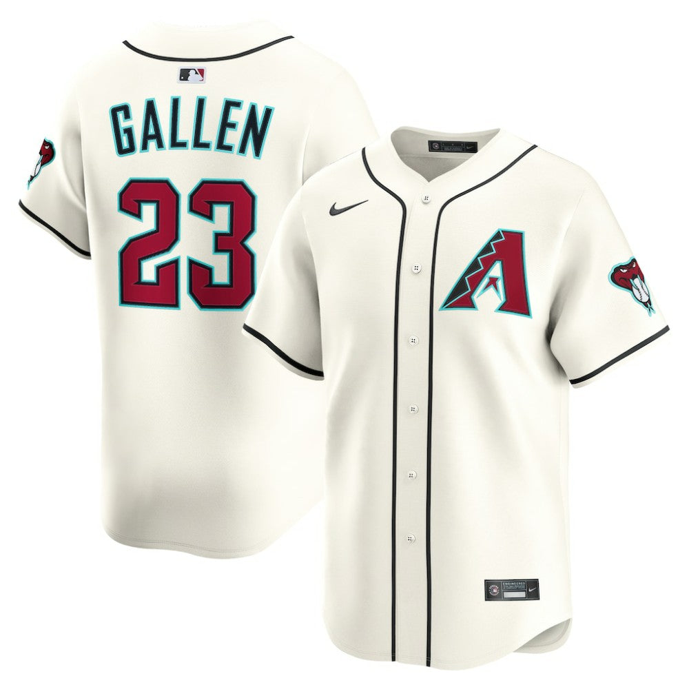 Zac Gallen Arizona Diamondbacks Home Limited Player Jersey Cream