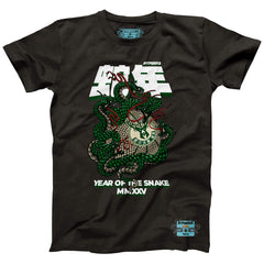 Milwaukee Bucks NBALab x Hyperfly Unisex Year of the Snake Lunar New Year Collection T-Shirt - Heather Black on sale