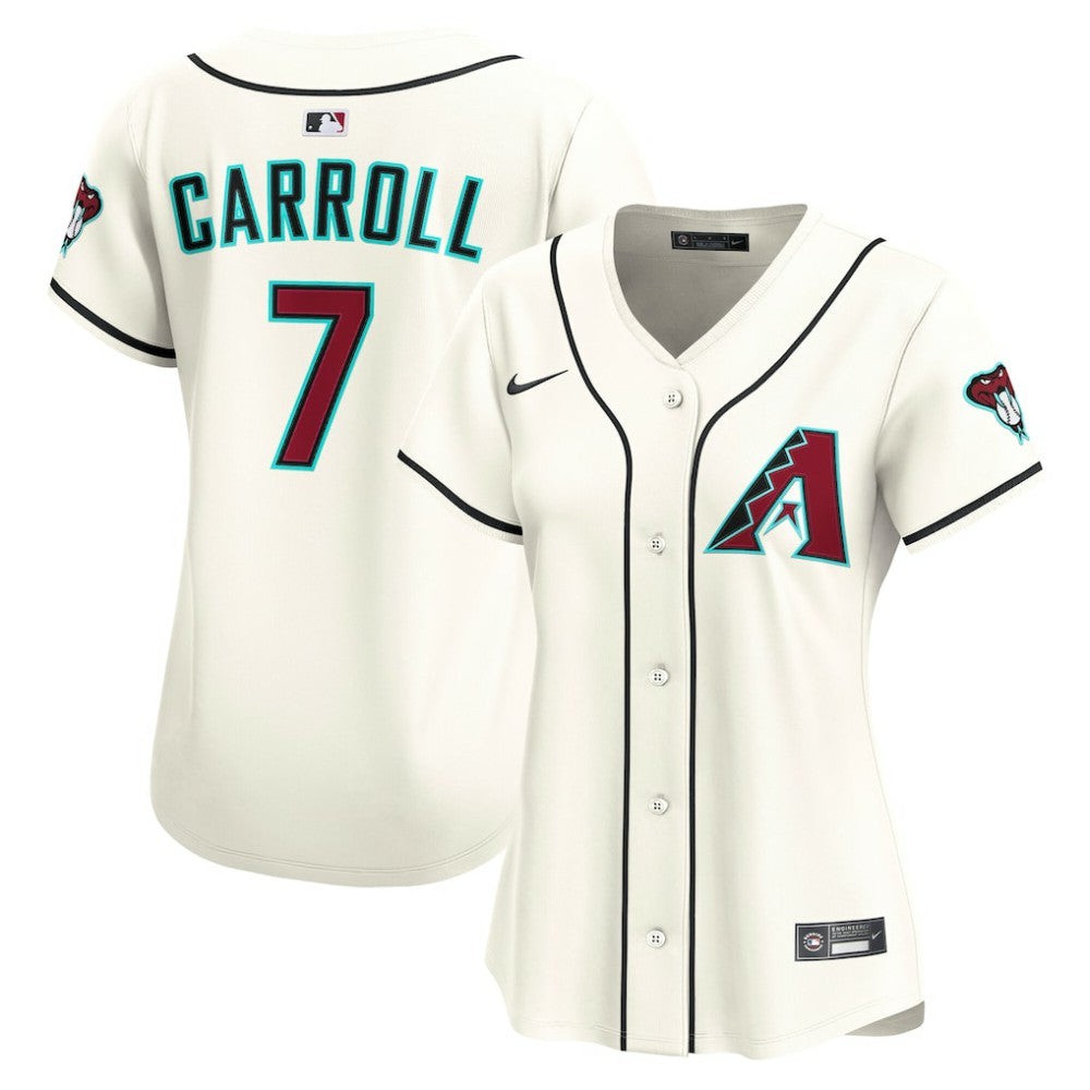 Corbin Carroll Arizona Diamondbacks Women's Home Limited Player Jersey Cream