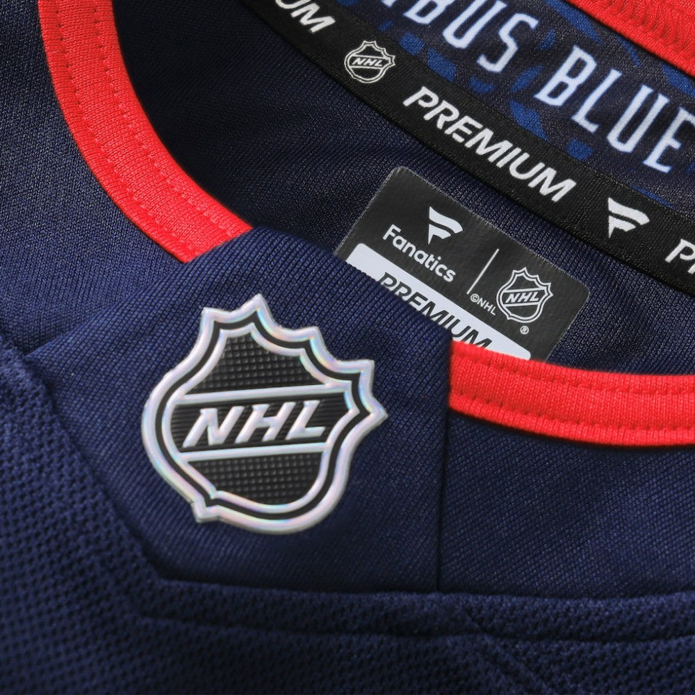 Columbus Blue Jackets Fanatics 2025 NHL Stadium Series Premium Jersey - Navy Jerseys