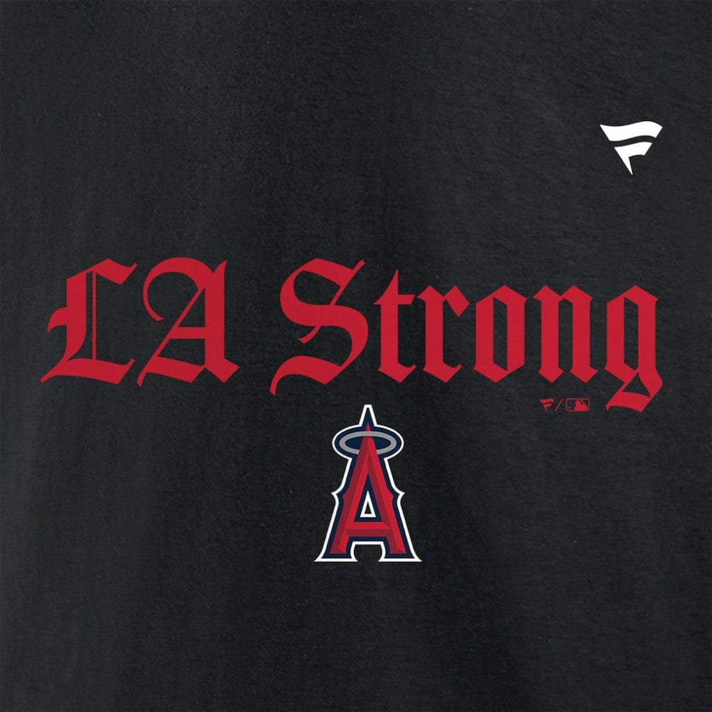 Los Angeles Angels Unisex LA Strong T-Shirt Black