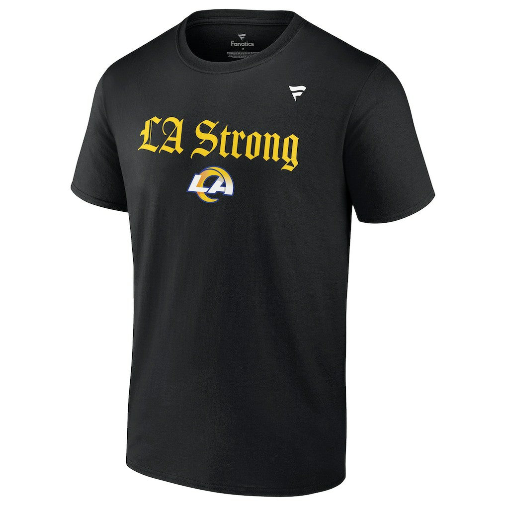 Los Angeles Rams Unisex LA Strong T-Shirt - Black for sale