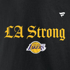 Los Angeles Lakers Unisex LA Strong T-Shirt - Black outlet