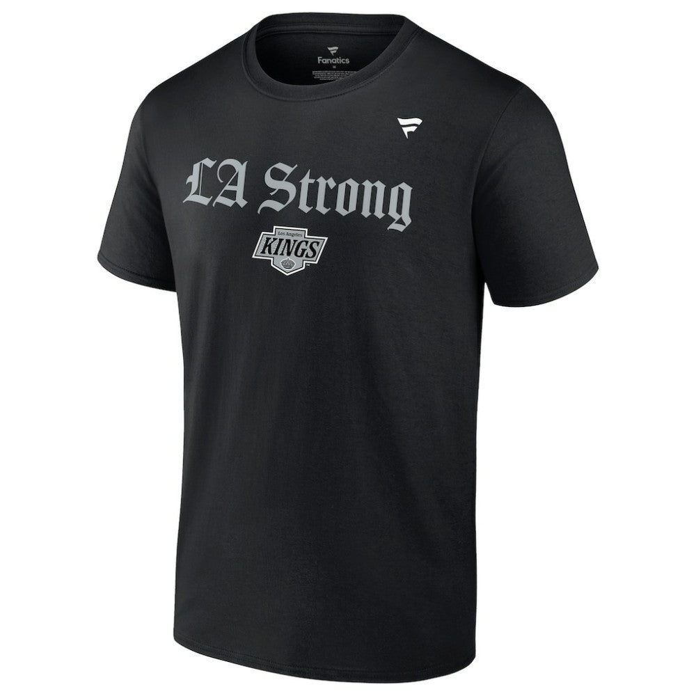 Los Angeles Kings Fanatics Unisex LA Strong T-Shirt - Black T-shirts