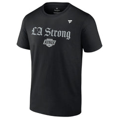 Los Angeles Kings Fanatics Unisex LA Strong T-Shirt - Black T-shirts
