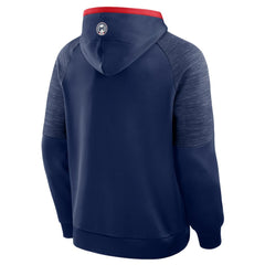 Columbus Blue Jackets Fanatics Goaltender Defender Pullover Hoodie - Navy Hoodies