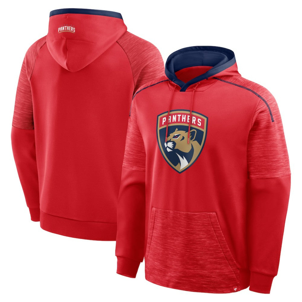 Florida Panthers Fanatics Goaltender Defender Pullover Hoodie - Red Hoodies