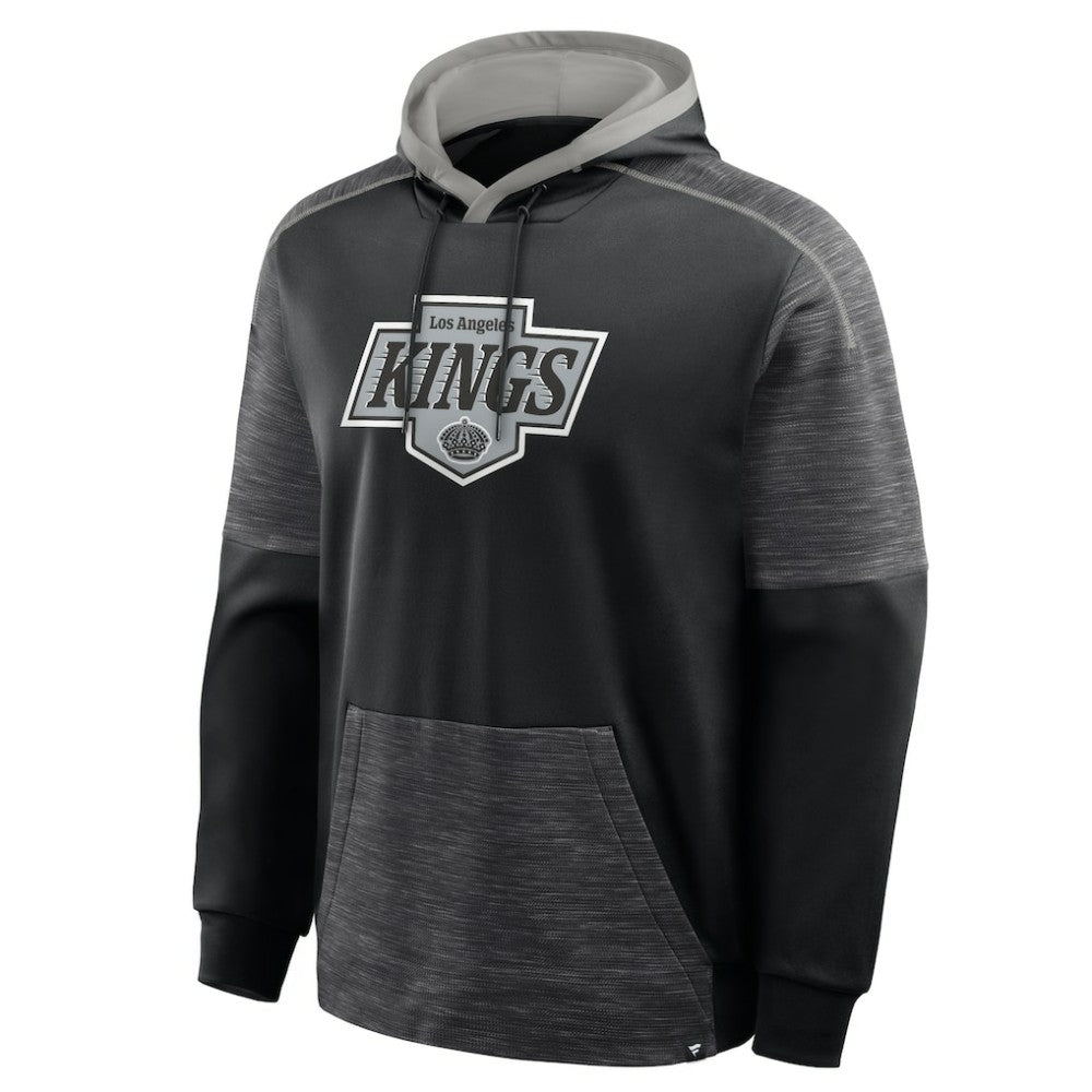 Los Angeles Kings Fanatics Goaltender Defender Pullover Hoodie - Black Hoodies